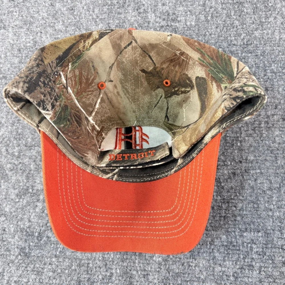 Detroit Tigers Fan Favorite Camo Baseball Hat MLB Adjustable Camouflage Cap
